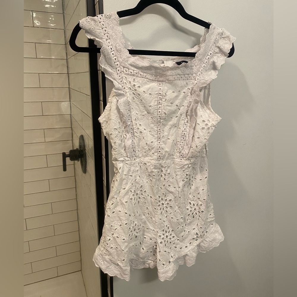 White VICI romper